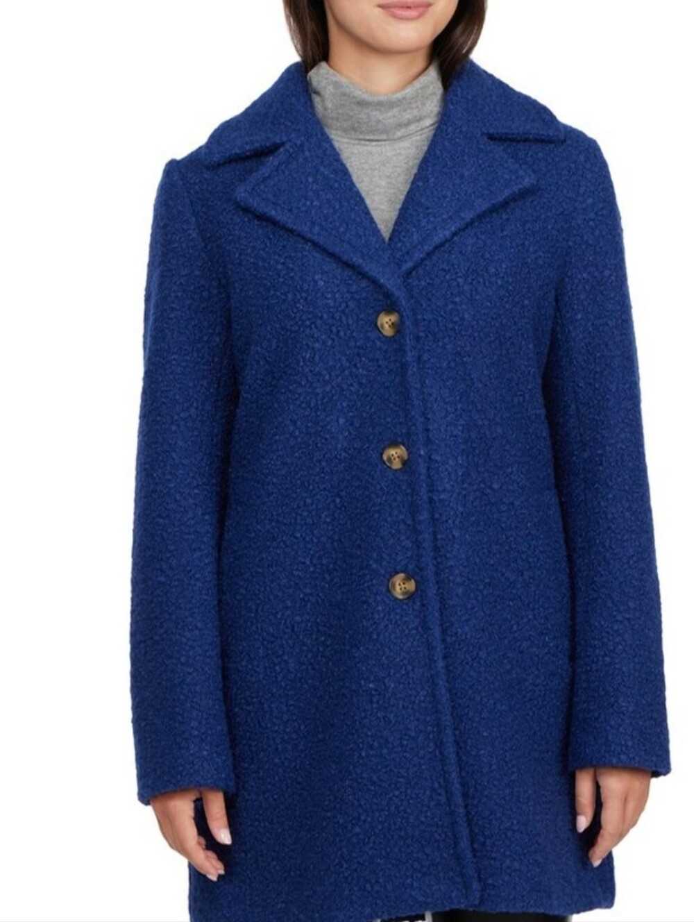Badgley Mischka Women's Flat Bouche Single Peacoat-XS
